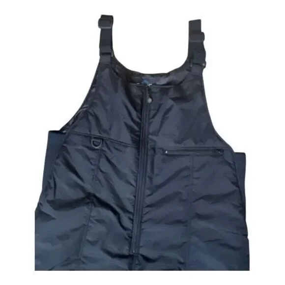 RAWIK Skiwear Insulated Snow Bibs Adult Plus Size 3XL Black Waterproof Overalls - Picture 3 of 14